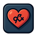icon_gaming_heart_bold icon preview
