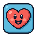 icon_gaming_heart_cartoon icon preview