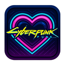 icon_gaming_heart_cyberpunk icon preview