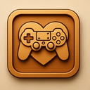 icon_gaming_heart_embossed icon preview