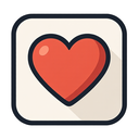 icon_gaming_heart_filled icon preview