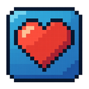 icon_gaming_heart_pixel_art icon preview
