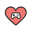 icon_gaming_heart_simplified icon preview