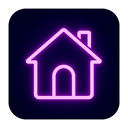 icon_gaming_house_neon icon preview