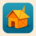 icon_gaming_house_origami icon preview
