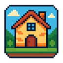 icon_gaming_house_pixel_art icon preview