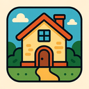 icon_gaming_house_retro icon preview