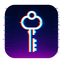 icon_gaming_key_digital_glitch icon preview