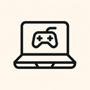 icon_gaming_laptop_geometric icon preview