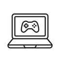 icon_gaming_laptop_minimal_outline icon preview