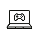icon_gaming_laptop_minimalist icon preview