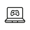 icon_gaming_laptop_simplified icon preview