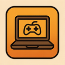 icon_gaming_laptop_tribal icon preview