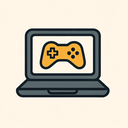 icon_gaming_laptop_vector icon preview
