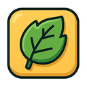 icon_gaming_leaf_cartoon icon preview