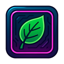 icon_gaming_leaf_cyberpunk icon preview