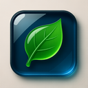 icon_gaming_leaf_glassy icon preview