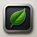 icon_gaming_leaf_metallic icon preview