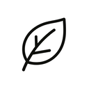 icon_gaming_leaf_minimal_outline icon preview