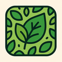 icon_gaming_leaf_organic_pattern icon preview