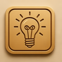 icon_gaming_light_bulb_embossed icon preview