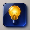 icon_gaming_light_bulb_glassy icon preview