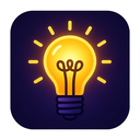 icon_gaming_light_bulb_glow_effect icon preview