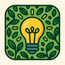 icon_gaming_light_bulb_organic_pattern icon preview
