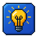 icon_gaming_light_bulb_pixel_art icon preview