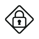 icon_gaming_lock_asymmetrical icon preview