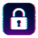 icon_gaming_lock_digital_glitch icon preview
