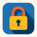 icon_gaming_lock_flat_design icon preview