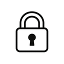 icon_gaming_lock_monochrome icon preview