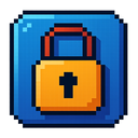 icon_gaming_lock_pixel_art icon preview