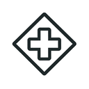 icon_gaming_medical_cross_asymmetrical icon preview