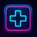 icon_gaming_medical_cross_cyberpunk icon preview