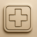 icon_gaming_medical_cross_embossed icon preview