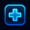 icon_gaming_medical_cross_futuristic icon preview