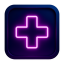 icon_gaming_medical_cross_neon icon preview