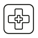 icon_gaming_medical_cross_outline icon preview