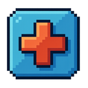 icon_gaming_medical_cross_pixel_art icon preview