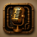 icon_gaming_microphone_steampunk icon preview