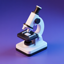 icon_gaming_microscope_3d_isometric icon preview
