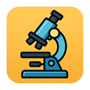 icon_gaming_microscope_cartoon icon preview