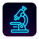 icon_gaming_microscope_neon icon preview