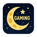 icon_gaming_moon_bold icon preview
