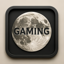 icon_gaming_moon_embossed icon preview