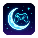 icon_gaming_moon_futuristic icon preview