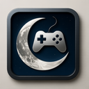 icon_gaming_moon_metallic icon preview