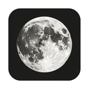 icon_gaming_moon_monochrome icon preview